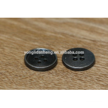 low MOQ bulk oval metal buttons for garment and bag